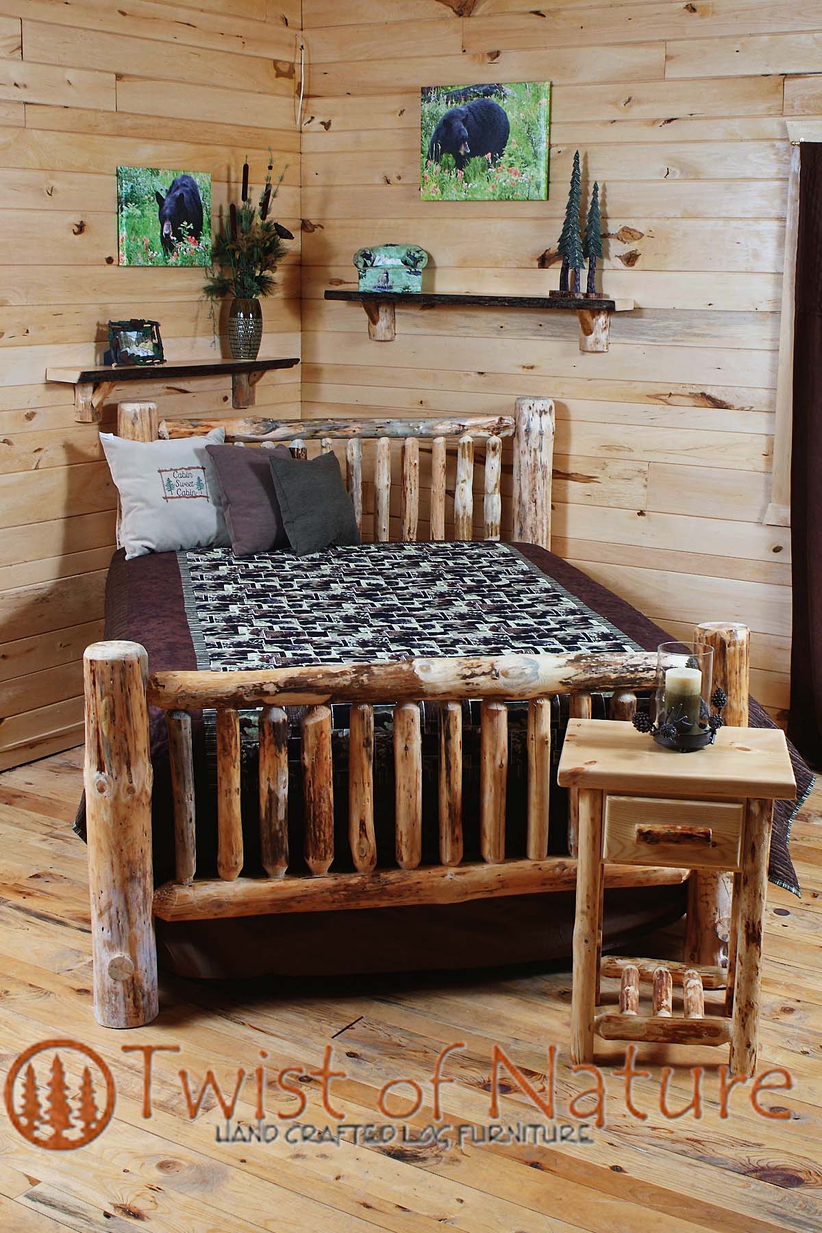 Fine Spindle Bed - Twist of Nature