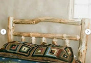 Deluxe Log Headboard - Twist of Nature