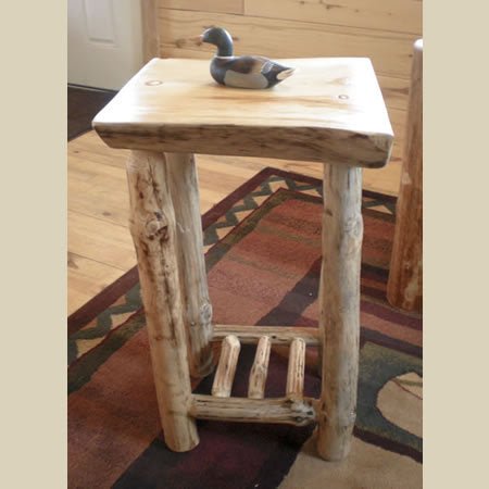 Live Edge End Table - Twist of Nature
