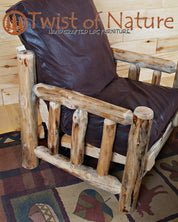 Log Futon Chair - Twist of Nature