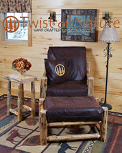 Log Futon Chair - Twist of Nature