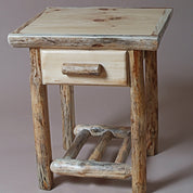 Standard Nightstand - Drawer & Shelf - Twist of Nature
